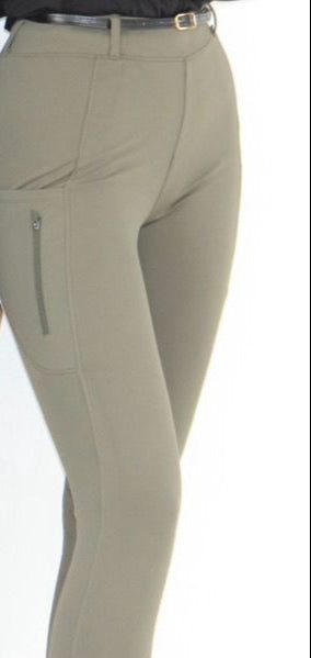 Olive tights